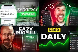 design you a crypto style thumbnail
