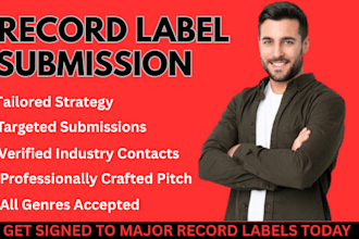 do record label submission to top major record label executive to get signed