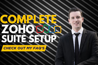 setup zoho forms, zoho one, zoho crm, zoho creator, zoho campaign, zoho chatbot