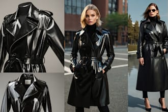 do realistic ai product photography and ai clothing fashion with ai model