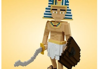 do 3d pixel character 3d voxel art modeling chibi character modeling for game