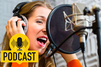 produce podcast jingle, rap jingle, radio jingle  podcast intro and outro music