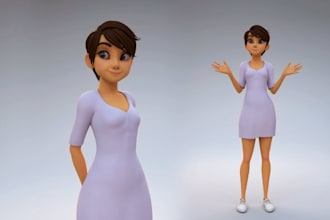 be your ik fk rig and 3d character rigging animation facial full body, rig model