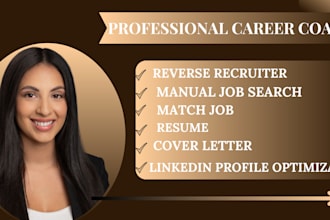 be reverse recruiter to search and apply job, job application remote job