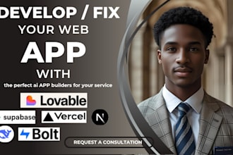 build loveable app ai deepseek bolt ai supabase nextjs vercel deployment