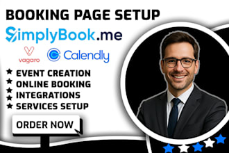 set up acuity scheduling, square, booking appointments, calendly