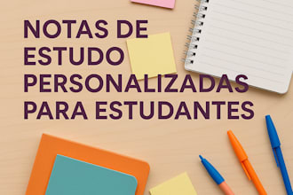 create aesthetic and organizes study notes