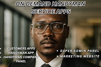 build on demand, handyman, home services booking, delivery app and website
