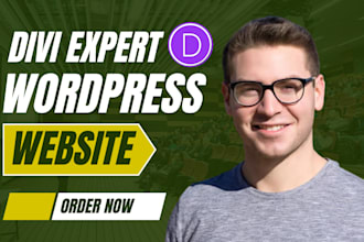 be your wordpress divi expert for divi website, build modern woocommerce website