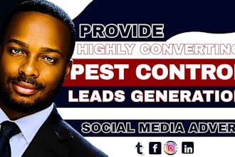 qualified 1000 pest control leads, fumigation leads, pest control facebook ads