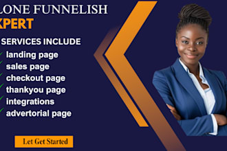 clone funnelish product page, advertorial and checkout page