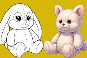 design custom plush toys stuffed animals amigurumi crochet handcraft teddy bear