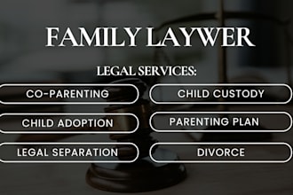 draft divorce, custody, and family law agreements professionally
