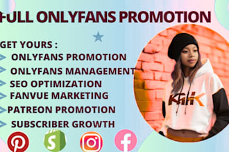 grow organic fanvue promotion