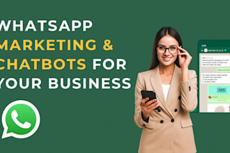 do whatsapp business API setup and build whatsapp chatbots
