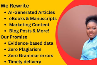 humanize ai content, edit ebook, rewrite chat gpt essay, do plagiarism report