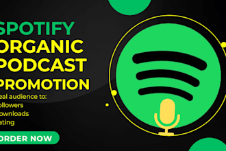 run targeted spotify podcast promotion aimed at US and UK audiences to help