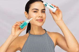 design profitable niacinamide skincare shopify store cosmetics dropshipping