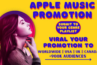 skyrocket UK USA apple music promotion via apple music playlist