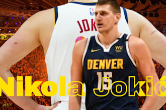 design high quality nba youtube thumbnails that get clicks