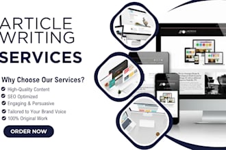 write engaging website content or landing page copy