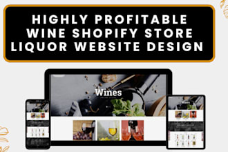 build wine website liquor shopify wine subscription box beverages shopify store