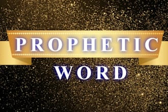 a prophetic word for this year