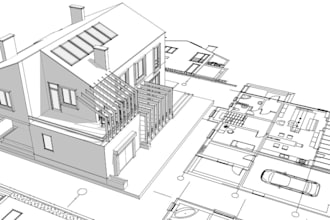 do uk architectural, building regs drawings, for uk planning permission drawings