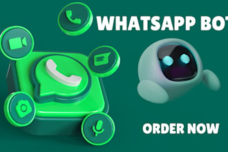 develop a whatsapp bot, gpt powered bot, and discord bot