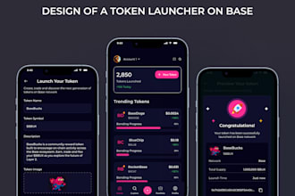 design a mobile app for you
