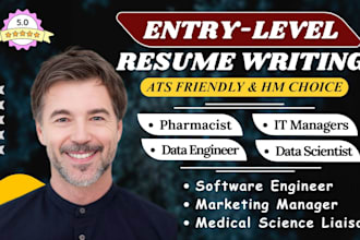 craft an ats optimized entry level resume CV cover letter to help you get hired