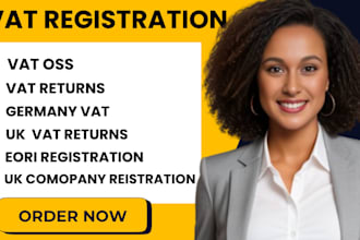 do vat oss registration and tax filing for uk, germany, spain, italy, and france