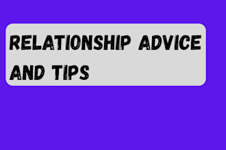 give relationship advice and tips