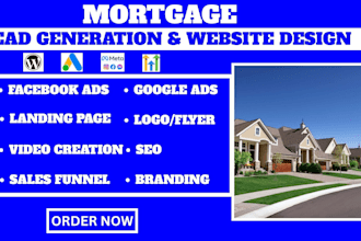 mortgage leads business loan leads solar website tax website lead generation