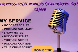 write your podcast writing show notes script podcast summary script writer