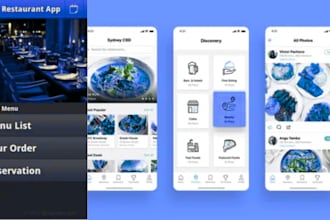 create cooking, food recipe, restaurant, and food delivery mobile apps
