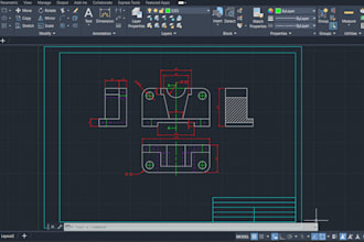 autocad 3d and 2d plans, and 3d model autodesk inventor
