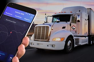develop logistics app, truck app, delivery app, cargo app, truck booking app