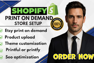set up print on demand store, printify, etsy shop setup,etsy digital product