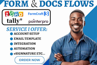 create form craft pointer pro tally form zoho online form workflow integration