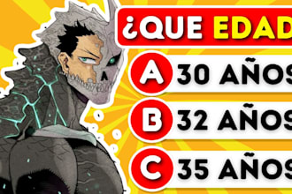 create engaging anime trivia videos for your youtube channel