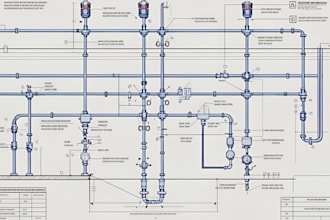 design fire protection sprinkler drawings for installation and building permit