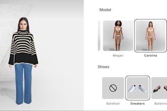 do markerless augmented reality app, vto, vr fitting rooms for ecommerce