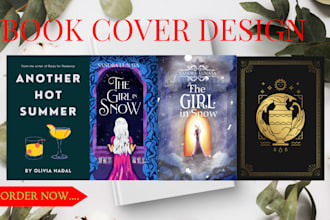 do ebook cover, book cover, kindle book cover design