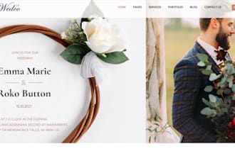 build wedding invitation website with digital invitation and rsvp integration