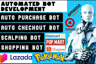 setup automated purchase bot pokemon bot auto buying bot popmart bot, shopping