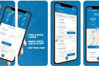 a profitable truck app, transportation app, truck booking app