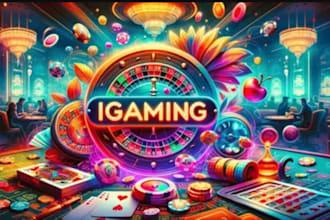 build igaming website, ai poker bot, blackjack, ludo,  bc game, crash game
