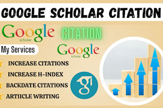 increase backdate your google scholar citations