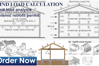 do wind load calculation seismic retrofit permit gbp chart building plan review